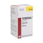TEMODAL 20 MG SOB CON 5 CAPSULAS