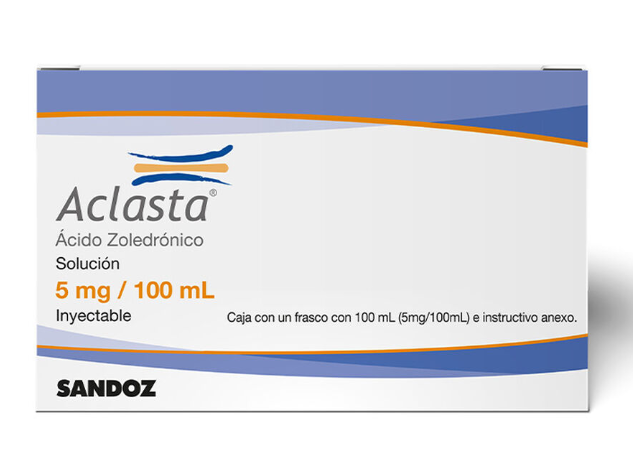 ACLASTA 5 MG 100 ML CAJA CON UN FRASCO AMPULA