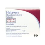 HALAVEN 1 MG / 2 ML CAJA CON 1 FRASCO AMPULA